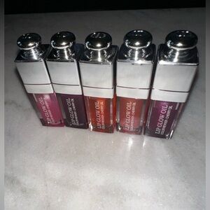 Dior Lip Glow Oil Collection - Pink, Purple, Orange